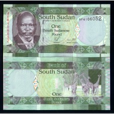 Южный Судан 1фунт 2011г.